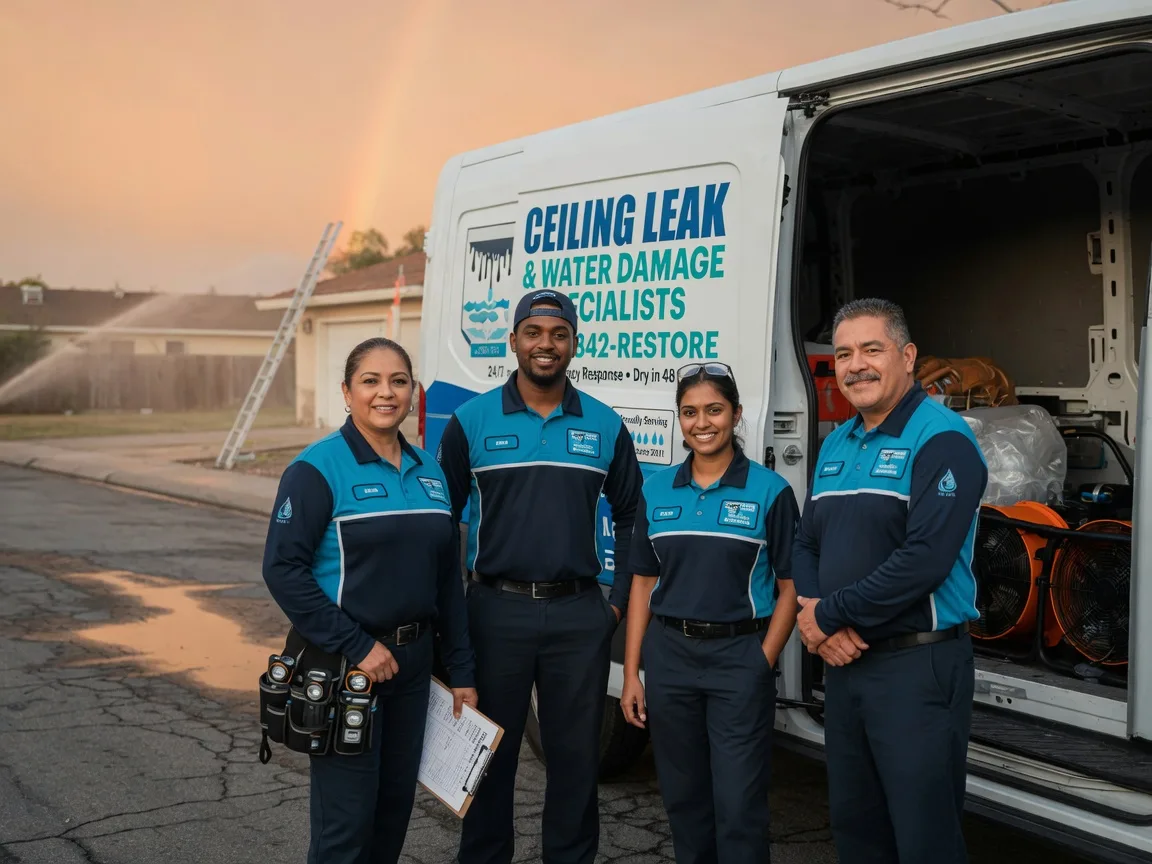Ceiling Leak Cleanup company in Cove City, NC