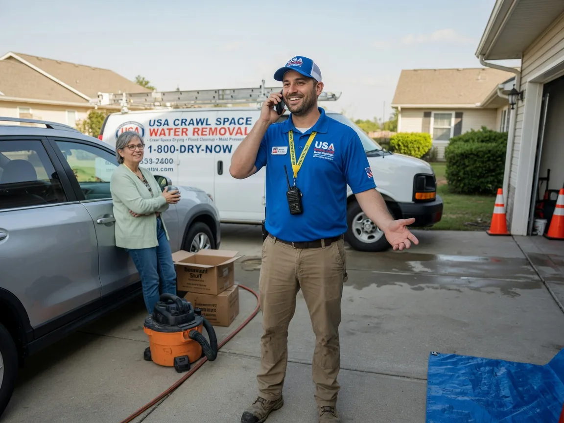 Crawl Space Water Removal Cove City, NC FAQs
